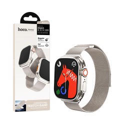 Bracelete de Milan con Fivela Magnética Hoco AS101 para iWatch (42/44/45/49mm) cor estrela